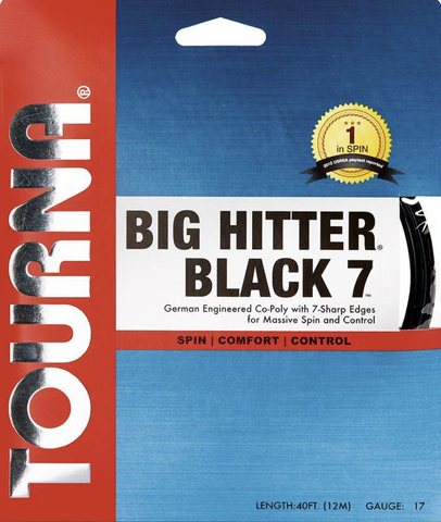 Tourna Big Hitter Black 7 17g Tennis String - TopSpin Tennis Shop