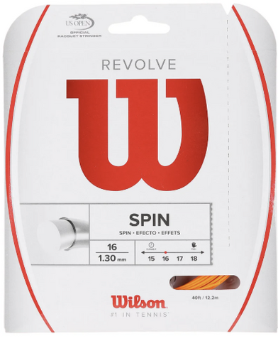 Wilson Revolve Spin 16g Tennis String - TopSpin Tennis Shop