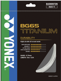 Yonex BG65Ti Badminton String - TopSpin Tennis Shop