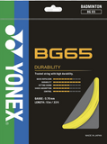 Yonex BG65 Badminton String - TopSpin Tennis Shop