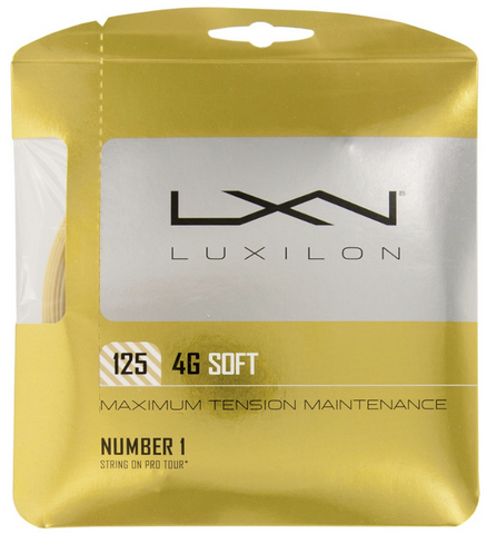 Luxilon 125 4G Soft Tennis String - TopSpin Tennis Shop