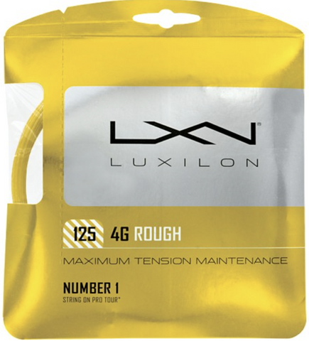 Luxilon 4G Rough 16L Tennis String - TopSpin Tennis Shop