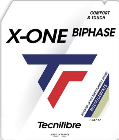 Tecnifibre X-one Biphase Tennis String - TopSpin Tennis Shop