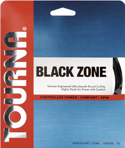 Tourna Big Hitter Black Zone 17g Tennis String - TopSpin Tennis Shop
