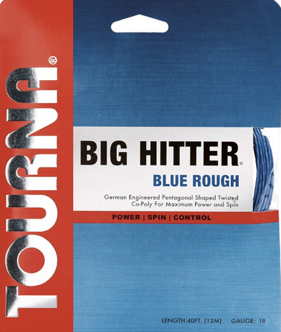Tourna Big Hitter Blue Rough 17g Tennis String - TopSpin Tennis Shop