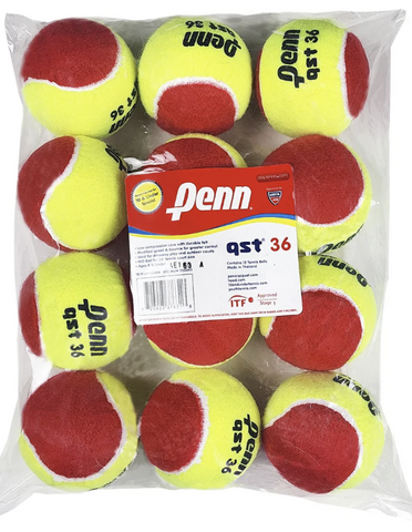 Penn QST 36 Red Tennis Balls