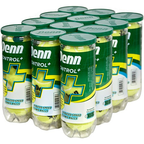 Penn Control+ Green Dot 12 Can Tennis Balls - TopSpin Tennis Store