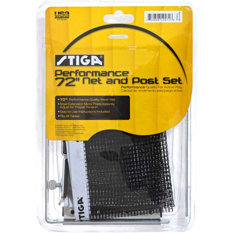 Stiga Performance 72" Table Tennis Net - TopSpin Tennis Shop
