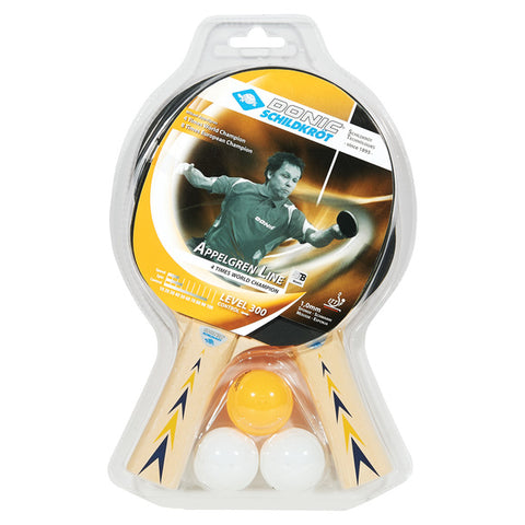 Donic Schildkrot Appelgren Line 100 Racket Set - TopSpin Tennis Shop