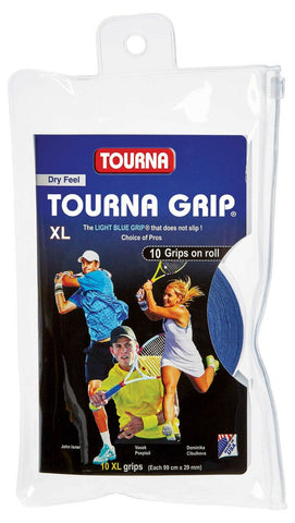 Tourna Grip XL 10 Dry Pack Overgrip - TopSpin Tennis Shop