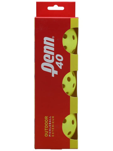 Penn 40 Outdoor 3pcs Pickleball Ball